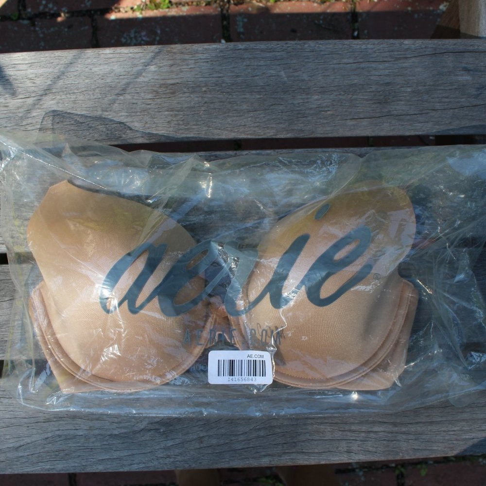 Aerie Sofie Nude Bra 32DDD NWT